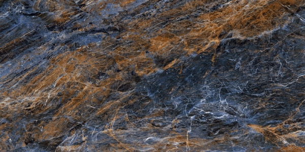 Super High Glossy Jewel Collection Glazed Porcelain Tiles Mardona Blue