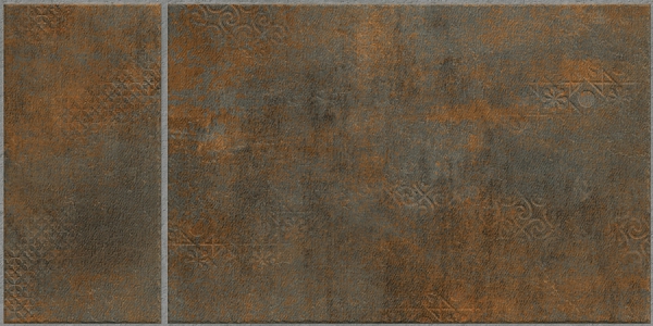 Earth Collection 12 mm Glazed Porcelain Tiles Lithos Copper