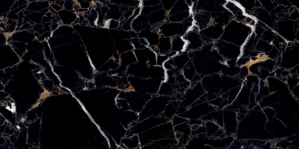 Super High Glossy Jewel Collection Glazed Porcelain Tiles Bloster Black
