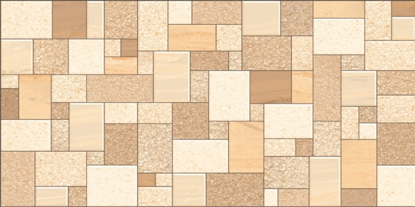 Elevation Wall Cladding Glazed Porcelain Tiles Jsla Beige