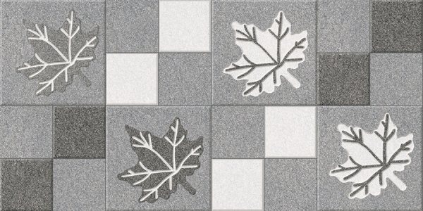 Elevation Wall Cladding Glazed Porcelain Tiles Botanic Grey