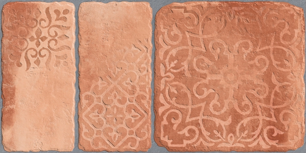 Earth Collection 12 mm Glazed Porcelain Tiles Altroz Brown Red