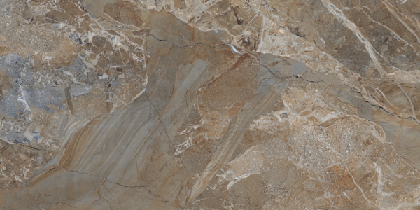 Glossy Radiant Collection Glazed Porcelain Tiles Fronda Natural