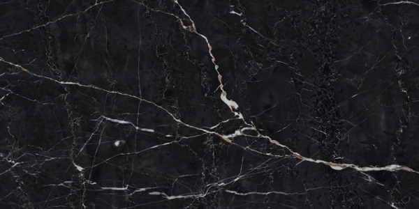 Super High Glossy Jewel Collection Glazed Porcelain Tiles Morom Black