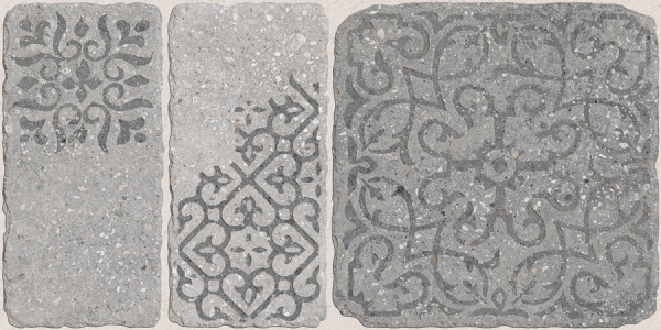 Earth Collection 12 mm Glazed Porcelain Tiles Altroz Concrete