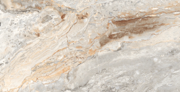 Glossy Radiant Collection Glazed Porcelain Tiles Marmora Natural