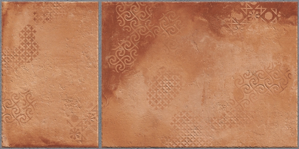 Earth Collection 12 mm Glazed Porcelain Tiles Lithos Cotto