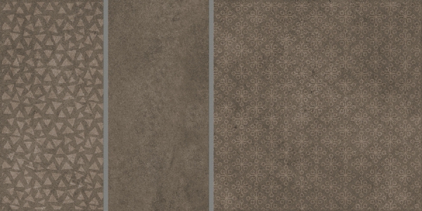 Earth Collection 12 mm Glazed Porcelain Tiles Ramos Choco