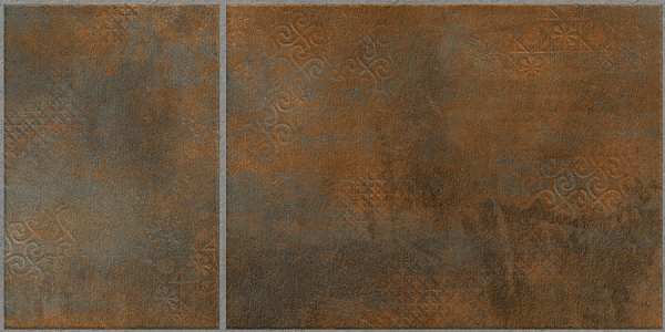 Earth Collection 12 mm Glazed Porcelain Tiles Lithos Copper