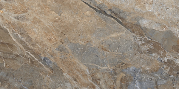 Glossy Radiant Collection Glazed Porcelain Tiles Fronda Natural