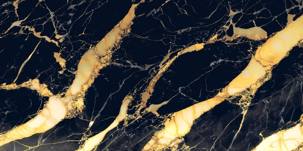 High Glossy Chroma Collection Glazed Porcelain Tiles Atlas Black