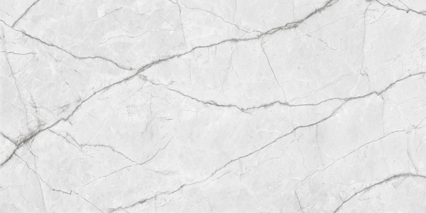 Carving Glint Collection Glazed Porcelain Tiles Kolan White