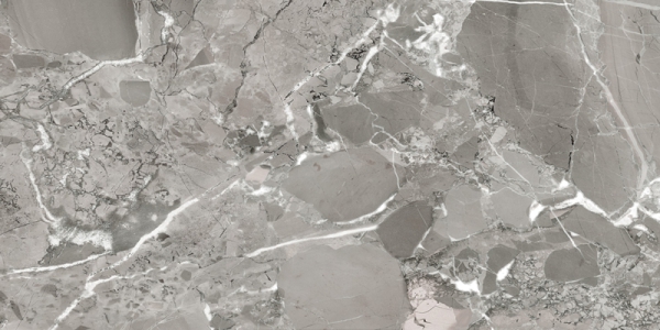 Glossy Radiant Collection Glazed Porcelain Tiles Albino Gris