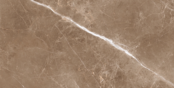 Glossy Radiant Collection Glazed Porcelain Tiles Persian Brown