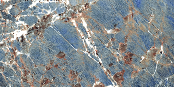 Super High Glossy Jewel Collection Glazed Porcelain Tiles Velentino Blue