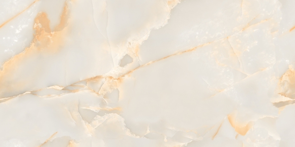 Glossy Endless Collection Glazed Porcelain Tiles Fantastico Crema