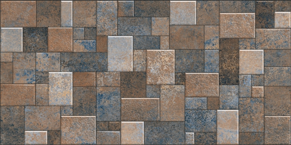 Elevation Wall Cladding Glazed Porcelain Tiles Jsla Oxido