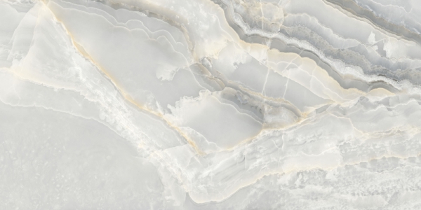 Glossy Millenia Collection Glazed Porcelain Tiles Faint Onyx Grey