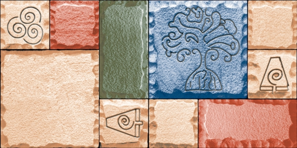 Elevation Wall Cladding Glazed Porcelain Tiles Lvca Mix