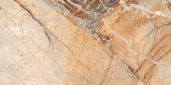 Glossy Radiant Collection Glazed Porcelain Tiles Forster Brown