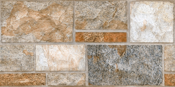 Elevation Wall Cladding Glazed Porcelain Tiles Praga Almond