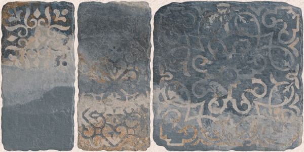 Earth Collection 12 mm Glazed Porcelain Tiles Altroz Slate