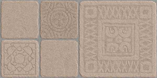 Earth Collection 12 mm Glazed Porcelain Tiles Altroz Choco 