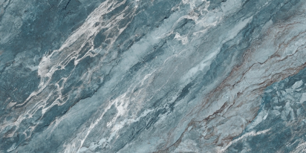 Super High Glossy Jewel Collection Glazed Porcelain Tiles Zebrano Skyblue