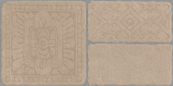 Earth Collection 12 mm Glazed Porcelain Tiles Altroz Terra