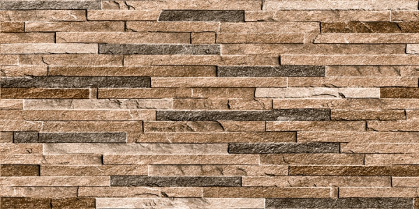 Elevation Wall Cladding Glazed Porcelain Tiles Estoril Terra Metrix