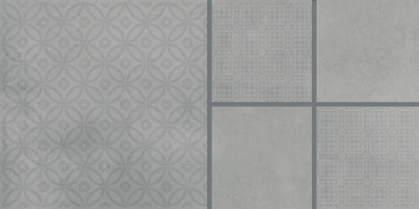 Earth Collection 12 mm Glazed Porcelain Tiles Ramos Ash