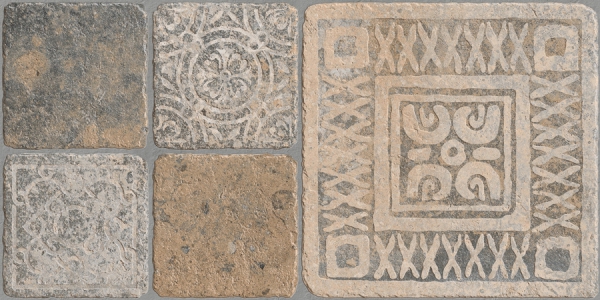 Earth Collection 12 mm Glazed Porcelain Tiles Altroz  Canyon