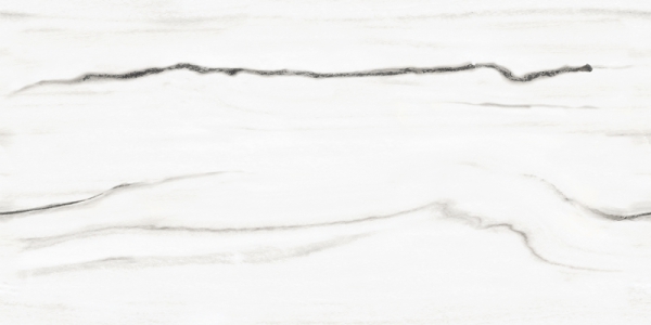 Glossy Endless Collection Glazed Porcelain Tiles Asiatic Bianco