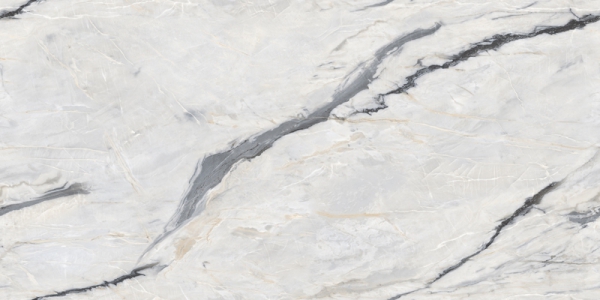 Glossy Endless Collection Glazed Porcelain Tiles Picasso Grey