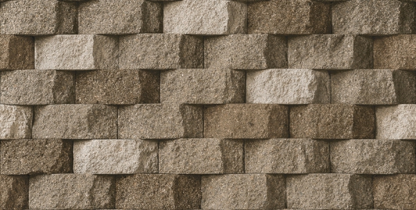 Elevation Wall Cladding Glazed Porcelain Tiles Ora Gris Metrix