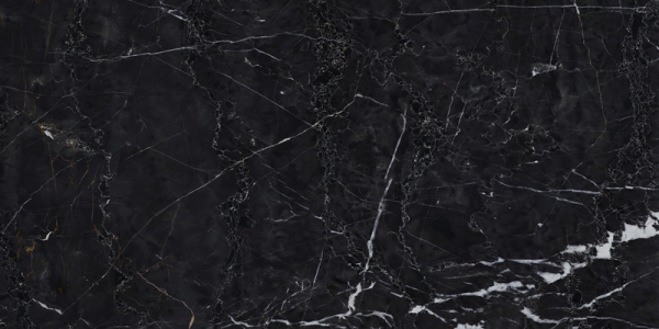 Super High Glossy Jewel Collection Glazed Porcelain Tiles Morom Black