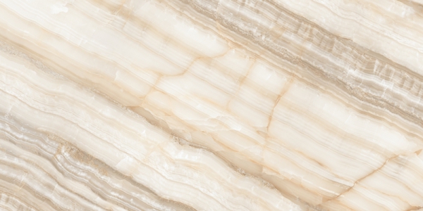 Glossy Millenia Collection Glazed Porcelain Tiles Malena Beige