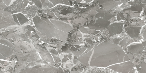 Glossy Radiant Collection Glazed Porcelain Tiles Albino Gris