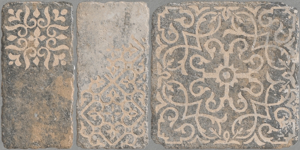 Earth Collection 12 mm Glazed Porcelain Tiles Altroz  Canyon