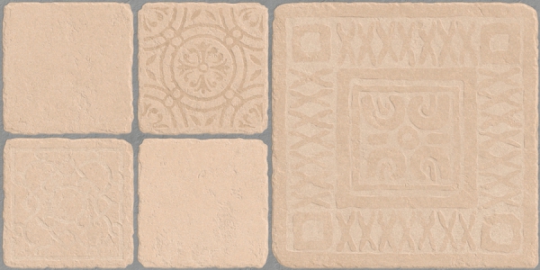 Earth Collection 12 mm Glazed Porcelain Tiles Altroz Beige