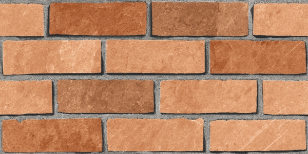 Elevation Wall Cladding Glazed Porcelain Tiles Cortex Nut Metrix