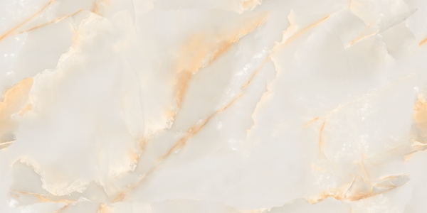 Glossy Endless Collection Glazed Porcelain Tiles Fantastico Crema