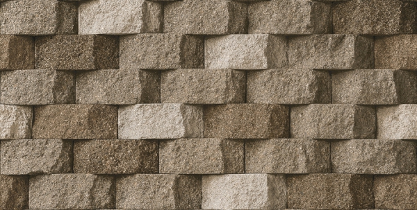 Elevation Wall Cladding Glazed Porcelain Tiles Ora Gris Metrix