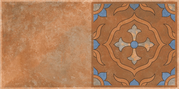 Earth Collection 12 mm Glazed Porcelain Tiles Ramos Cotto