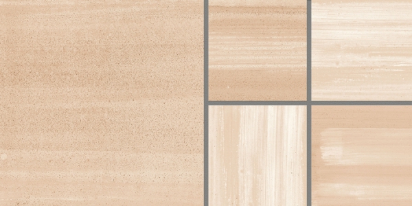 Earth Collection 12 mm Glazed Porcelain Tiles Ramos Umber