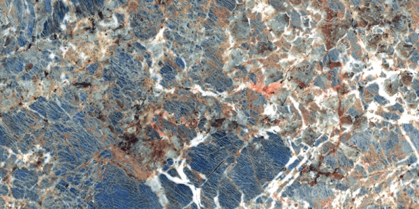 Super High Glossy Jewel Collection Glazed Porcelain Tiles Velentino Blue