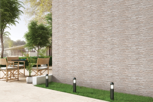 Elevation Wall Cladding Glazed Porcelain Tiles Estoril Sand Metrix